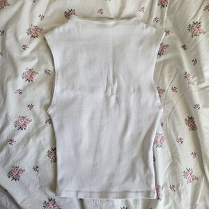 Zara Sleeveless Mock Neck Top